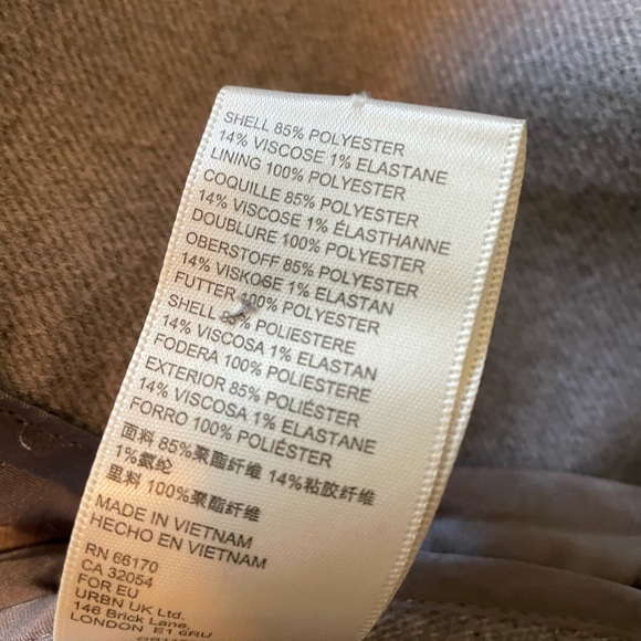 Free People Hannah Slouchy Double Breasted Coat in Gray (washed black) SZ M - Picture 8 of 9